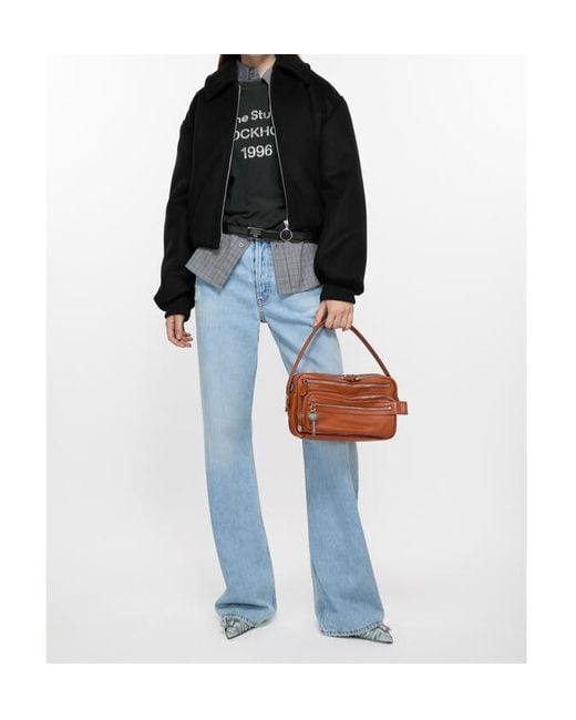 Acne Black Allegro Bomber Jacket