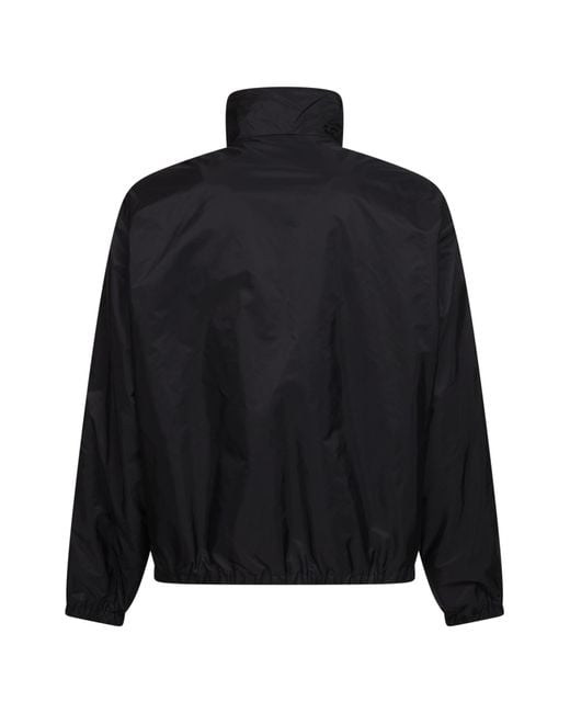 Prada Black Zip-Up Reversible Jacket for men