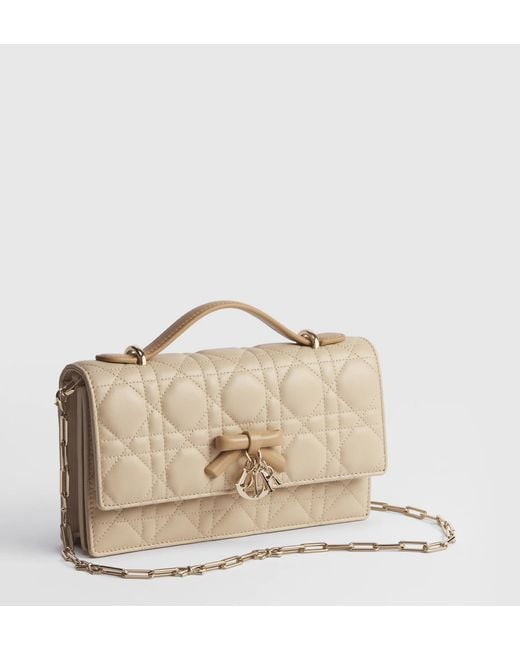 Dior Natural Flap Shoulder Bag