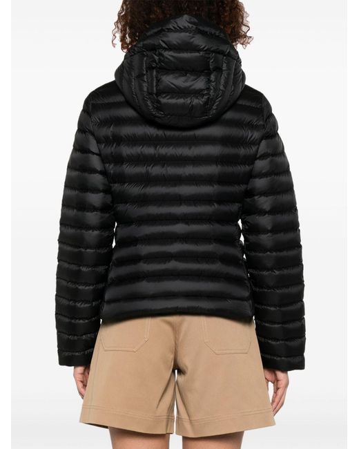 Moncler Black Ige Logo Patch Zip-Up Jacket