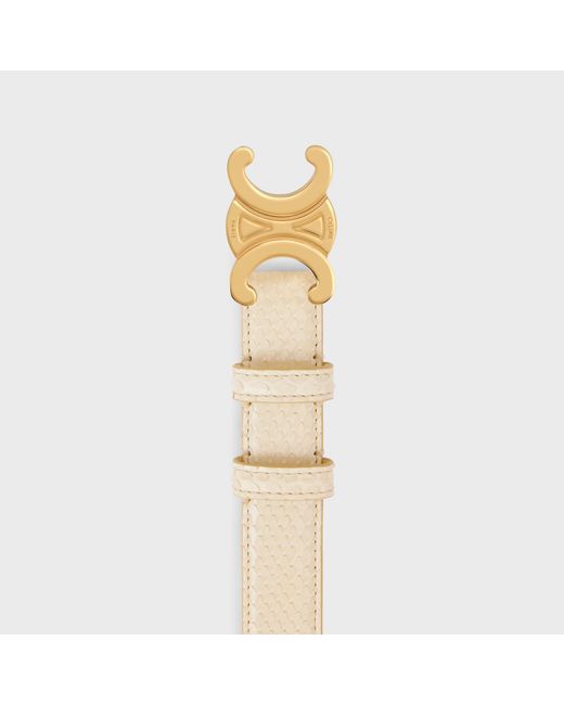Céline Natural Medium Triomphe Belt