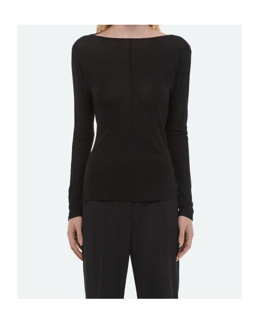 Helmut Lang Black Long-Sleeved T-Shirt