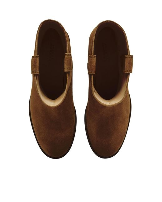 Isabel Marant Brown Round Toe Ankle Boots