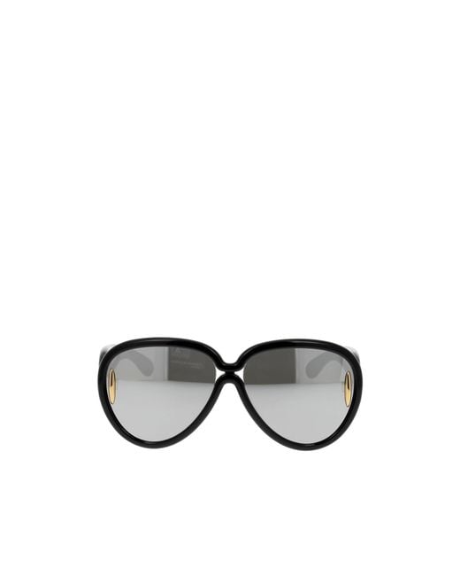 Loewe Multicolor Pilot Frame Sunglasses for men