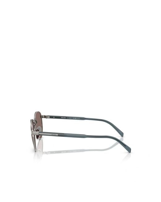 Prada Multicolor Eyewear Oval Frame Sunglasses for men