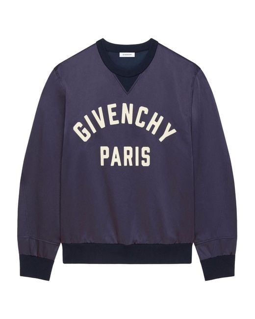 Givenchy Blue Sweatshirt for men