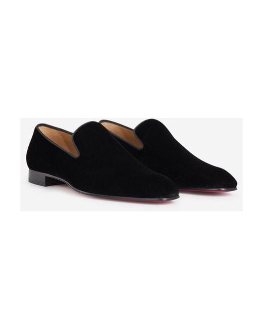 Christian Louboutin Black Dandelion Loafers for men
