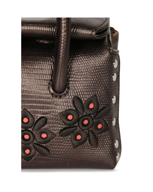 Zanellato Black Double-Handled Shoulder Bag