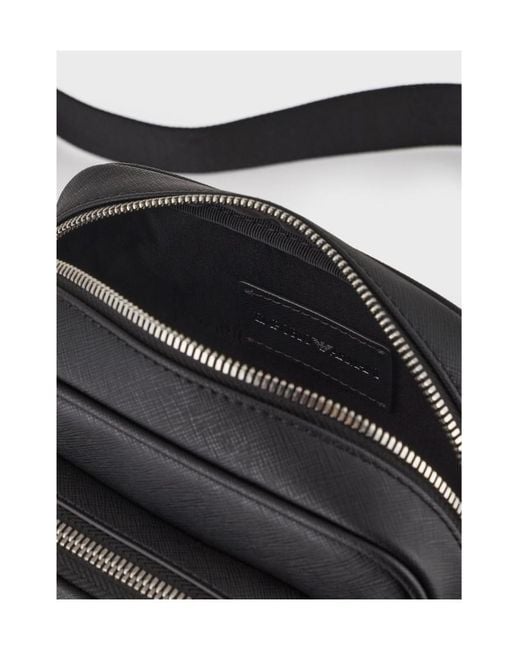 Emporio Armani Black Sustainability Collection Bag for men