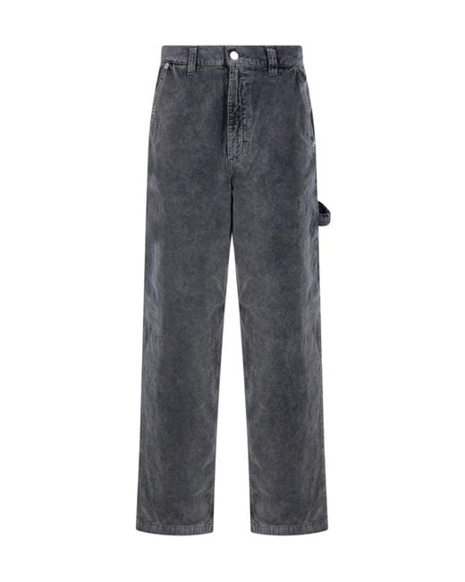 Haikure Gray Belt-Loop Jeans