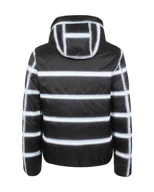 Givenchy Black Striped Puffer Jacket for men
