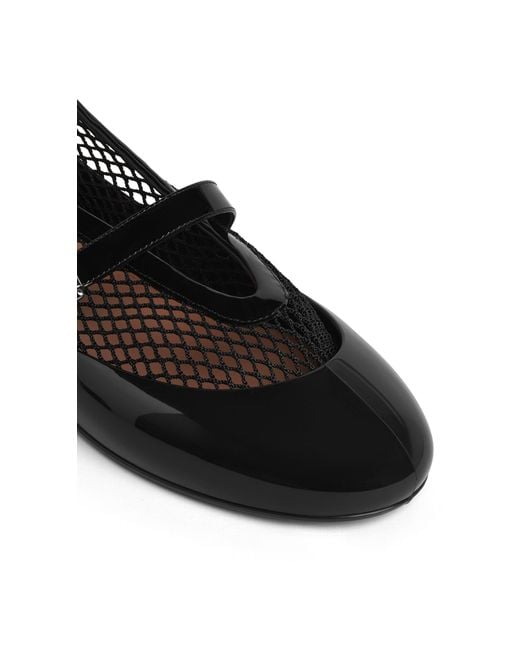 Alaïa Black Alaïa Shiny Ballet Flats