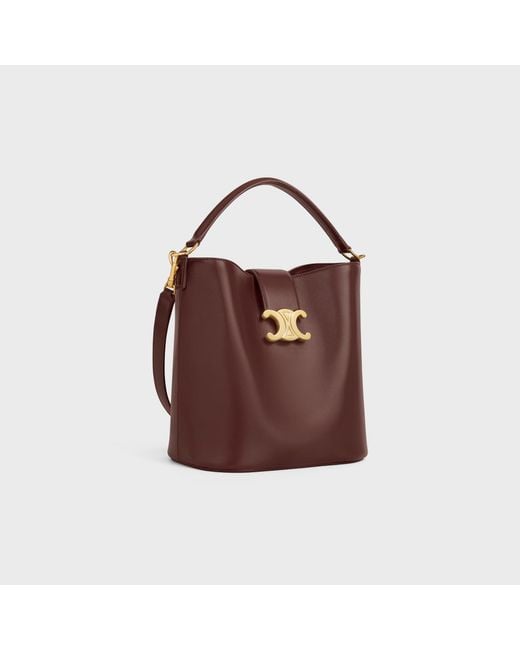 Céline Brown Medium Bucket Louise