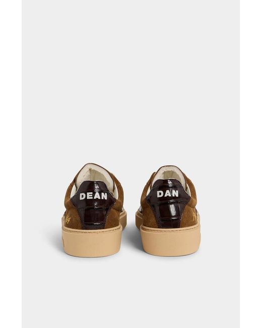 DSquared² Brown Rider Sneakers for men