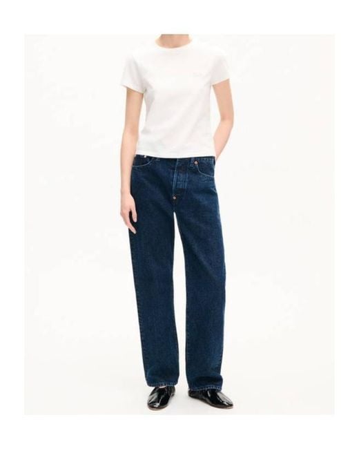 KENZO White Logo Embroidered T-Shirt