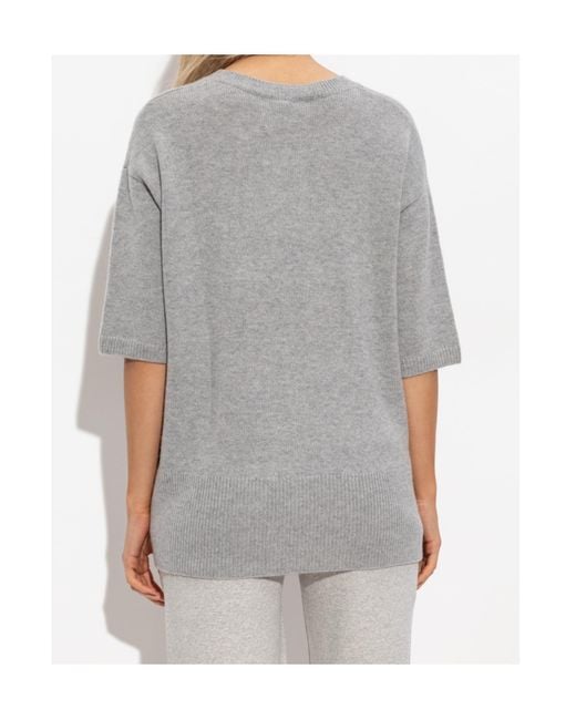 Lisa Yang Gray Camille Sweater