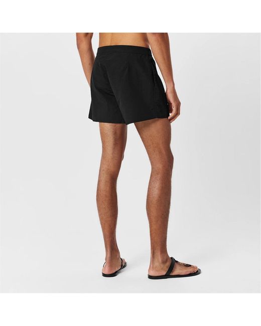 Saint Laurent Black Saint Logo Swim Sn52 for men