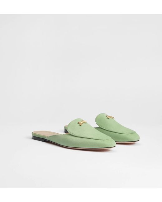 Dior Green Baby Bow Mule