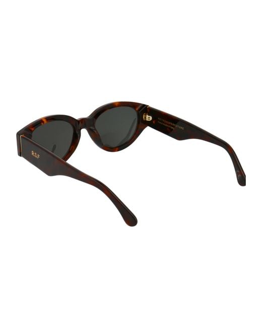 Retrosuperfuture Black Logo Sunglasses for men