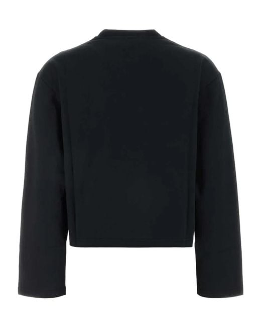 Jil Sander Black Long Sleeved T-Shirt