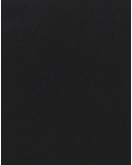 Marni Black Minimalist Solid Color Umbrella Skirt