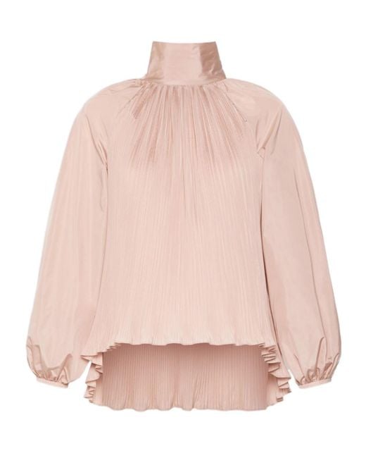 Max Mara Pink Long-Sleeved Shirt