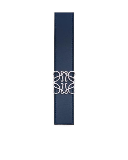 Loewe White Reversible Anagram Belt for men