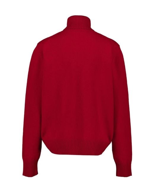 Givenchy Paris Signature Embroidered Turtleneck Sweater