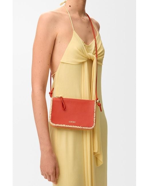 Loewe Red Rio Pouch