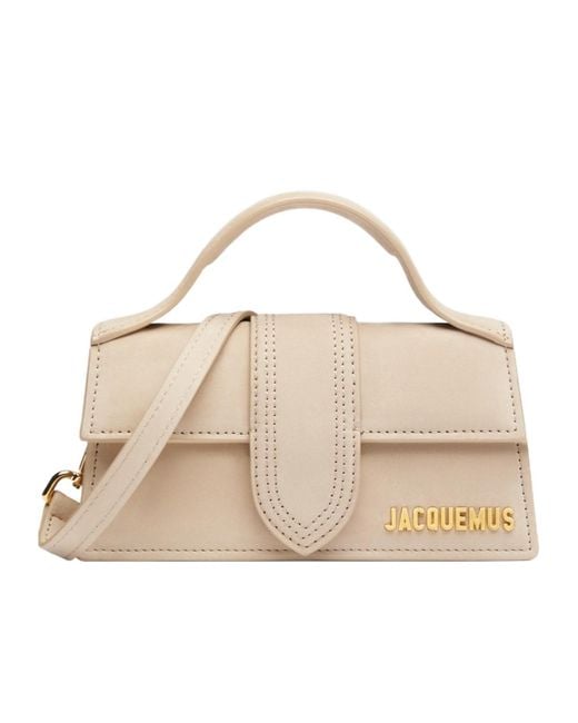 Jacquemus Natural The Bambino Mini Tote Bag