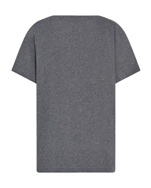 The Row Gray Short-Sleeved T-Shirt
