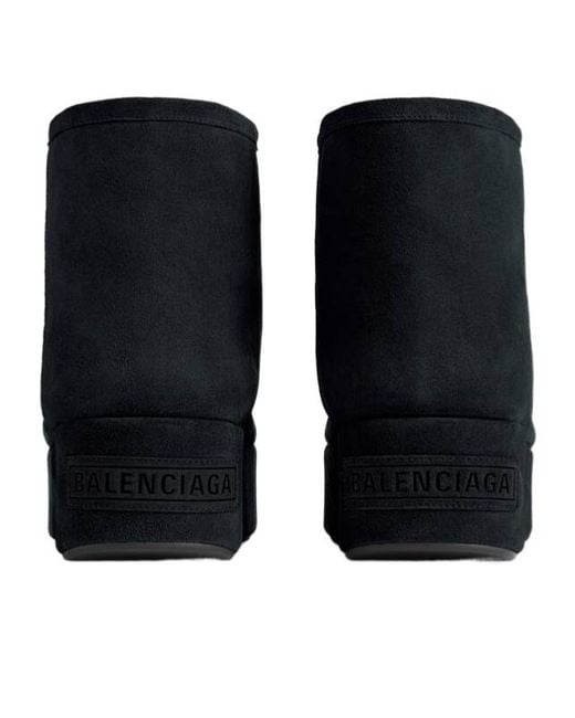 Balenciaga Blue Alaska Platform Boots