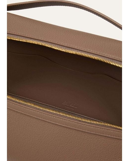 Loro Piana Brown Extra Softy Bag L33