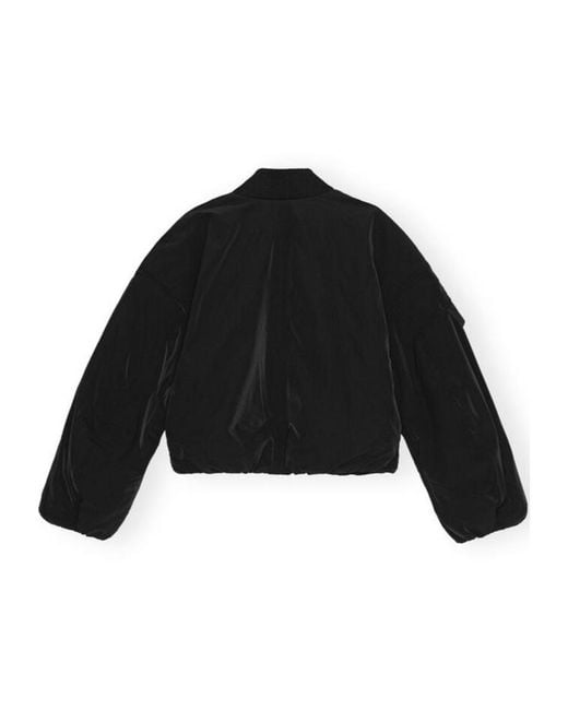 Ganni Black Coats & Jackets