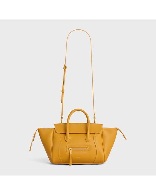 Céline Yellow Little Luggage