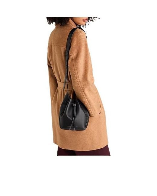 Brunello Cucinelli Black Smallsize Solidcolor Bucket Bag