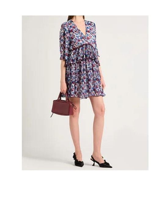 Ganni Blue Short Dresses