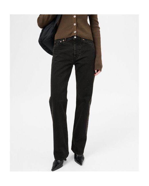 Our Legacy Black Linear Cut Trousers