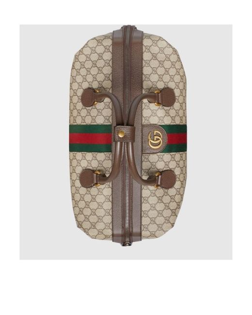 Gucci Brown Savoy Duffle Bag for men