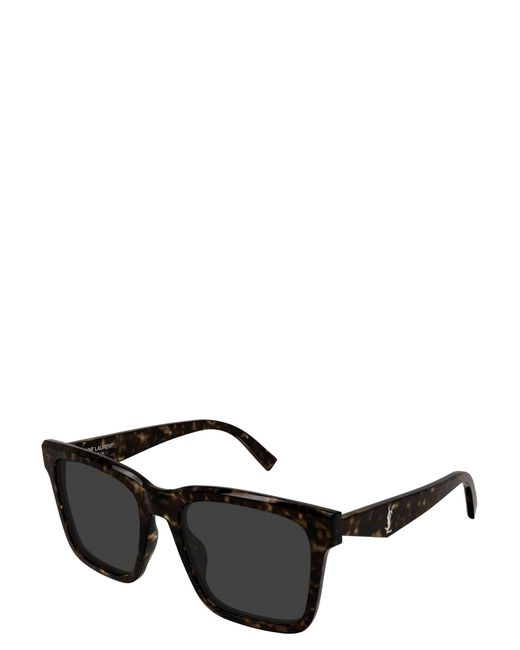 Saint Laurent Black Eyewear Square Frame Sunglasses