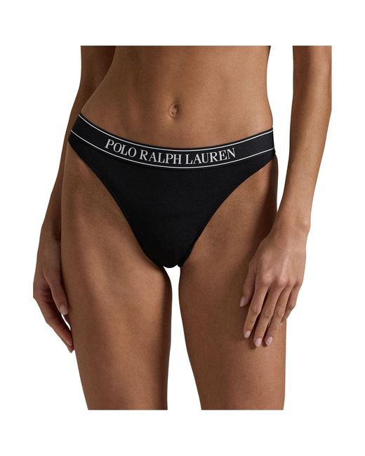 Polo Ralph Lauren Black Logo Striped Underpants