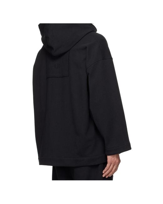 Bode Blue Sideline Wide-Sleeved Hooded Jacket for men