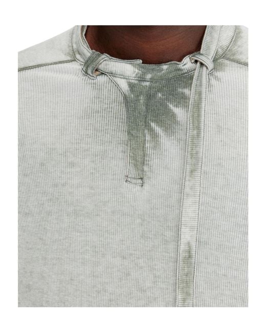 DIESEL Gray T Gohan Long-Sleeve T-Shirt for men