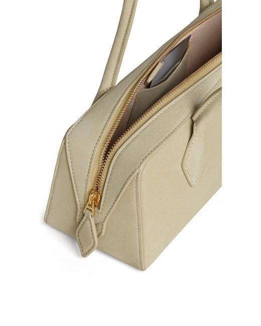 Alaïa Natural Alaïa Le Teckel Medium Shoulder Bag
