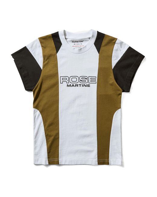 Martine Rose Green Short-Sleeved T-Shirt for men