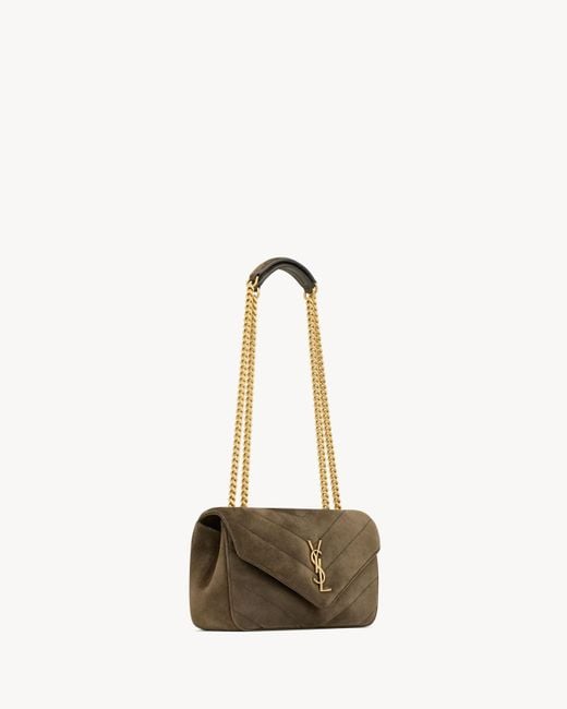 Saint Laurent White Loulou Small