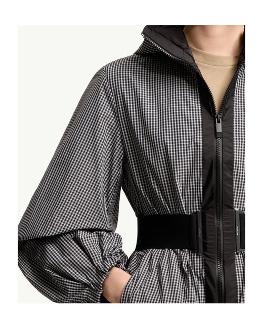 Moncler Gray Rythme Belted Short Jacket