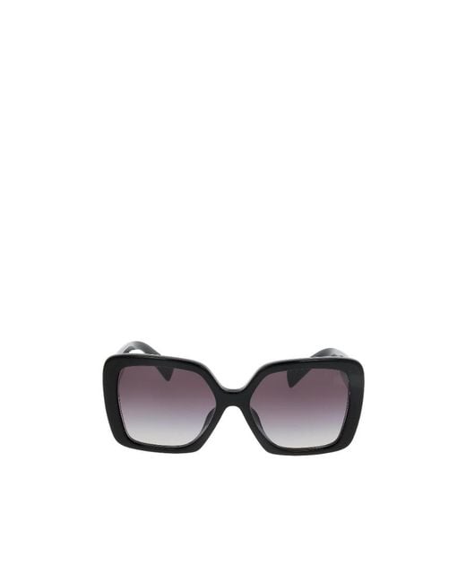 Miu Miu White Eyewear Square Frame Sunglasses