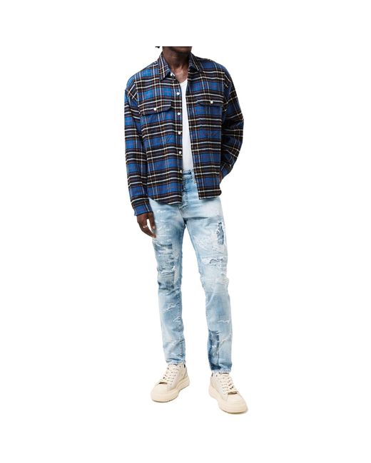 DSquared² Blue Solidcolor Jeans for men