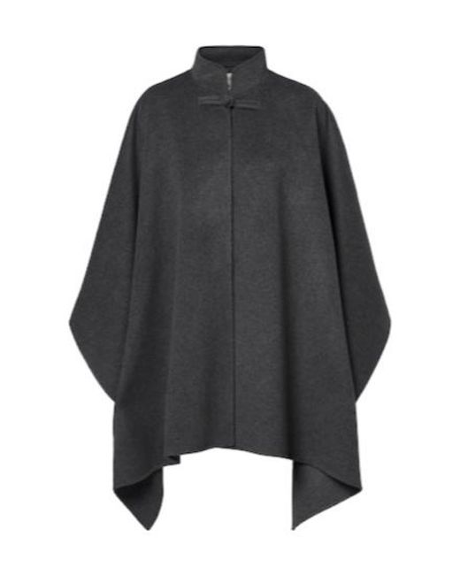 Rohe Gray Stand-Collar Cape